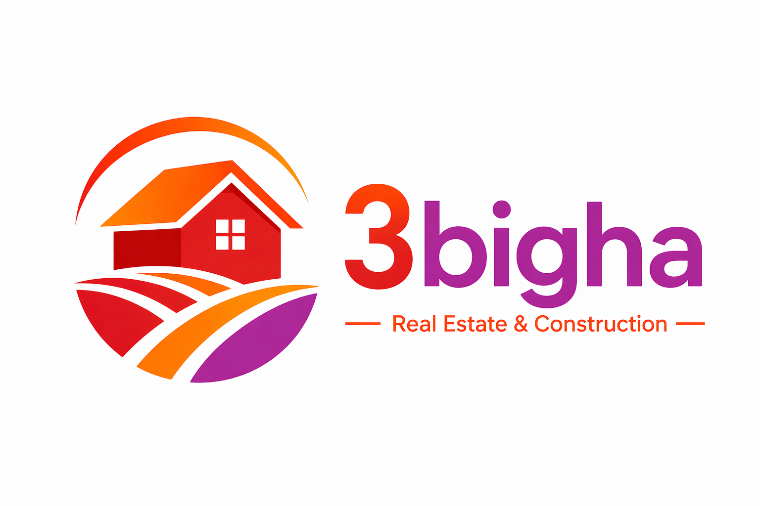 3bigha.com AI-powered property construction materials and vendor marketplace logo